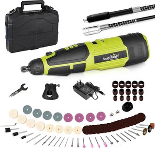 Multiherramienta rotativa inalámbrica 12V +80 pack