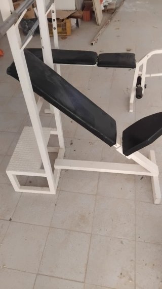 Lote de bancos para hacer pecho