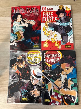 Colección de mangas