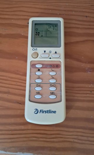 Mando Aire Acondicionado Firstline RCH-12000CH
