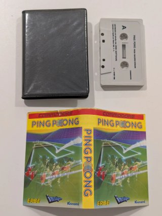 Ping Pong Commodore Estuche Lomo Negro