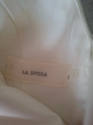 Vestido de Novia Blanco con Velo Muy cómodo