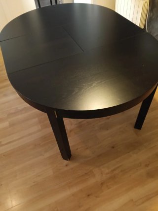 Mesa redonda extensible Ikea