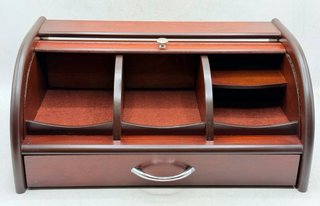 Escritorio Organizador de Madera con Persiana