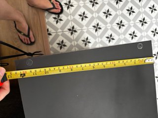 Estantería modular gris, creo que era de Ikea