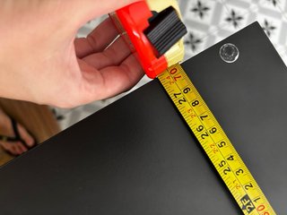 Estantería modular gris, creo que era de Ikea