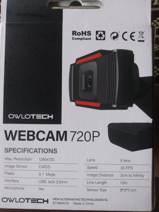 Monitor Acer 19 + Webcam Owlotech 720p