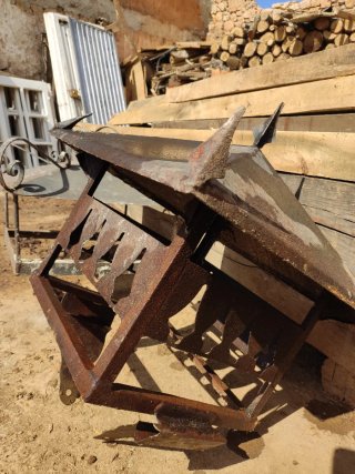 Sombrerete para chimenea de metal