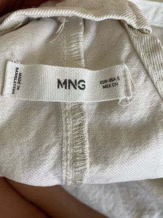 Pantaloni premaman Mango beige