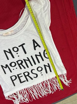 MAGLIETTA VINTAGE RETRO BERSHKA ANNI '80 CON FRANGE