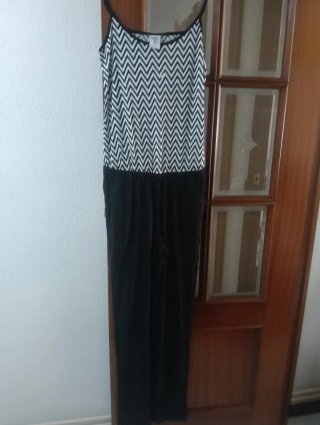 Mono M/38/10 Zigzag Negro Blanco