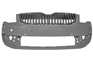 Paragolpes Delantero Imprimado (4 Agujeros Para Sensores +Lavafaros) para Skoda OCTAVIA III 2013