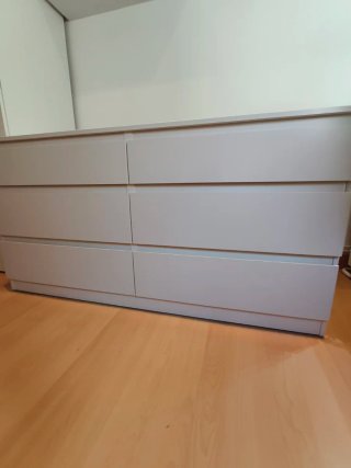 Mueble 6 cajones blanco Ikea