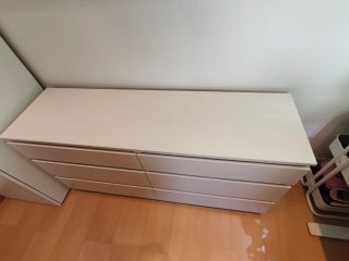 Mueble 6 cajones blanco Ikea
