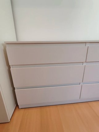 Mueble 6 cajones blanco Ikea