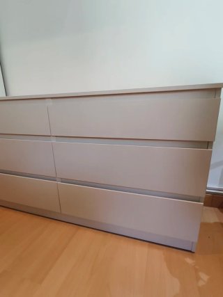 Mueble 6 cajones blanco Ikea