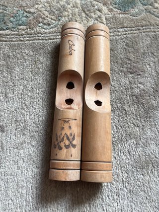 Bacchette musicali in legno di Cuba