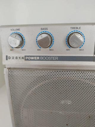 Radio Philips D2814 Power Booster Vintage