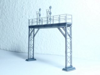 Semáforo Ferrocarril Escala N Maqueta de Trenes