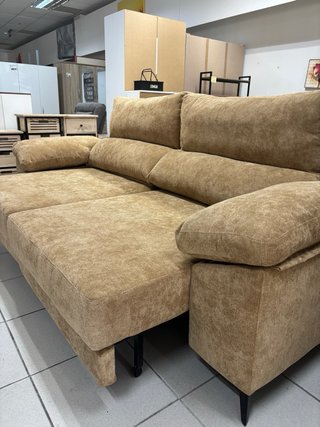 Sofá Cama Extraíble Reclinable con Arcón