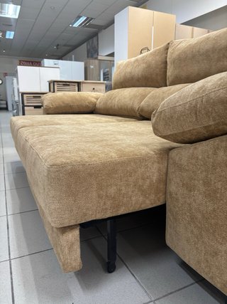 Sofá Cama Extraíble Reclinable con Arcón