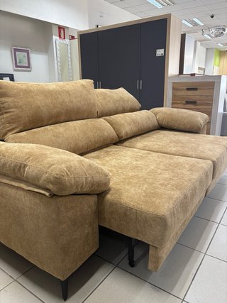 Sofá Cama Extraíble Reclinable con Arcón