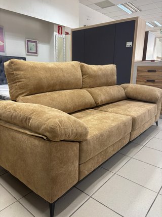 Sofá Cama Extraíble Reclinable con Arcón