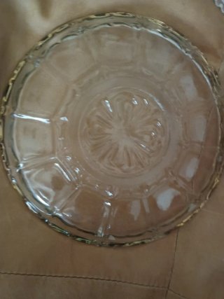 Platos de cristal antiguos