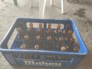 Lote 20 Botellas Mahou Vintage con caja