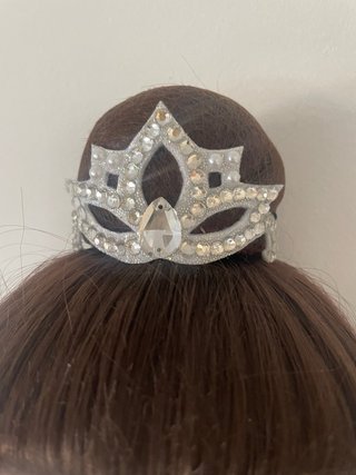 Tocado Tiara Brillante Gimnasia Rítmica