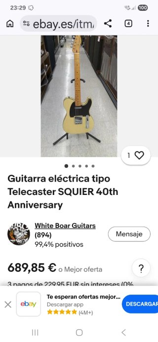 Squier Telecaster Classic Vibe