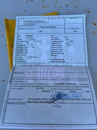 Remolque para 3 motos