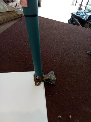 Pinzas candelabro antiguas x6