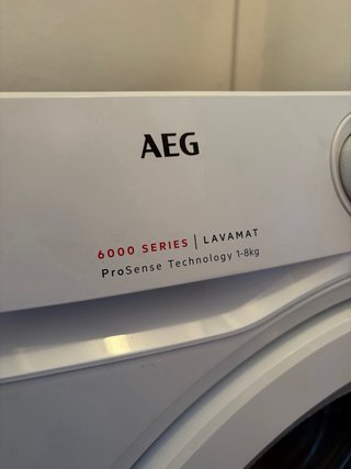 Lavadora AEG 6000 Series 8kg