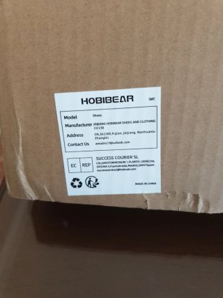 Zapatillas Hobibear Talla 40 Negras y Rosas