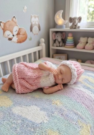 Bebé Silicona 15cm Muñeca Realista