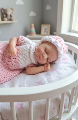 Bebé Silicona 15cm Muñeca Realista