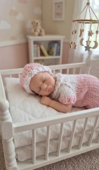 Bebé Silicona 15cm Muñeca Realista