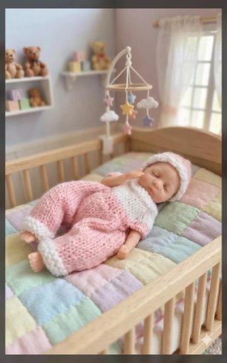 Bebé Silicona 15cm Muñeca Realista