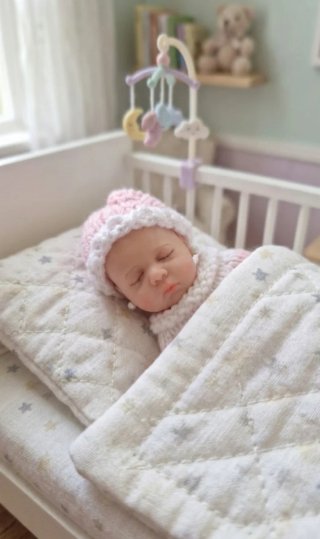 Bebé Silicona 15cm Muñeca Realista
