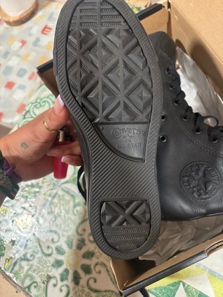 Converse Piel Sintética Negras nuevas a estrenar