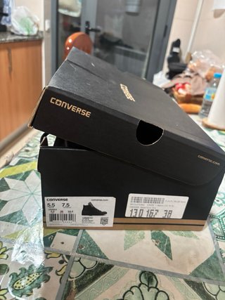 Converse Piel Sintética Negras nuevas a estrenar