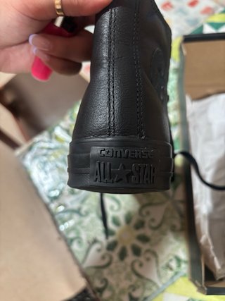 Converse Piel Sintética Negras nuevas a estrenar