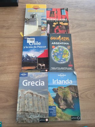 Guías de viaje de todo el mundo entre 3 y 8 eur