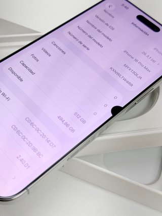 iPhone 16 Pro Max 512GB 91%