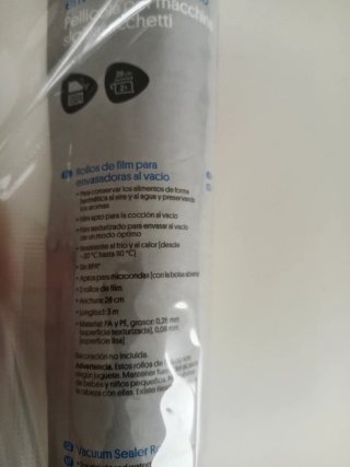 2 Rollos Bolsas Envasadora Vacío