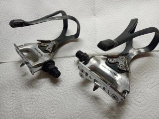 Pedales bicicleta carretera Shimano 105