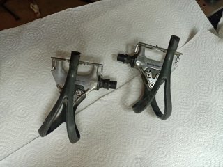 Pedales bicicleta carretera Shimano 105