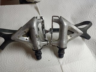 Pedales bicicleta carretera Shimano 105