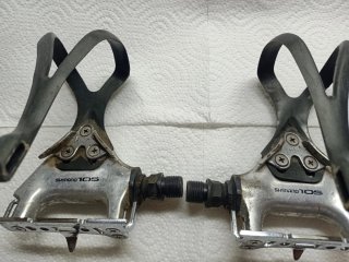Pedales bicicleta carretera Shimano 105
